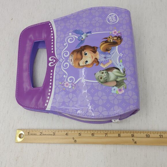 Leap Frog Disney Sofia the First Case Purple Handbag Princess - Picture 10 of 12